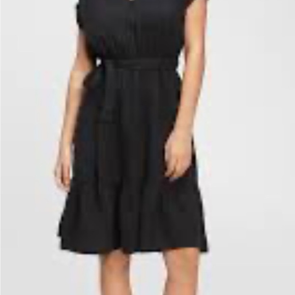 GAP Black Sheath Dress with Dolman Sleeves - Picture 2 of 2